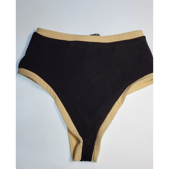 SAME LOS ANGELES Set 2pc Bikiny Swim Top Small Bottom High Weist Small - Picture 14 of 14